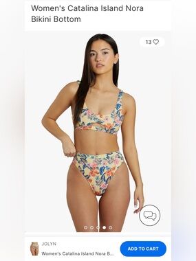 Jolyn bikini Catalina Island size medium top and bottom